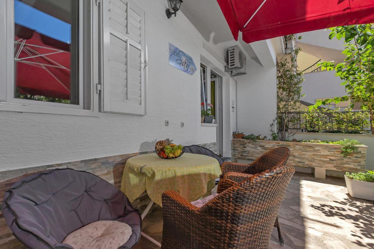 Apartmani Luna Baška Voda Exterior foto